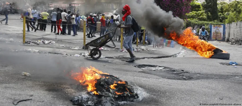 Arde Haiti