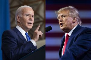 Biden y Trump