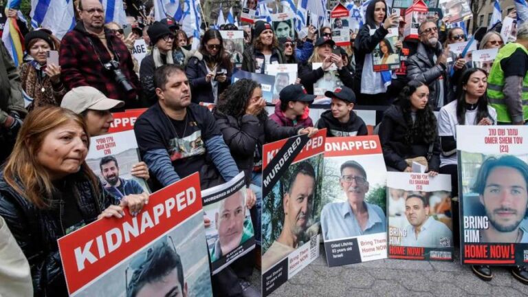 Judios protestan NYC