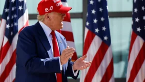 Trump en campaña