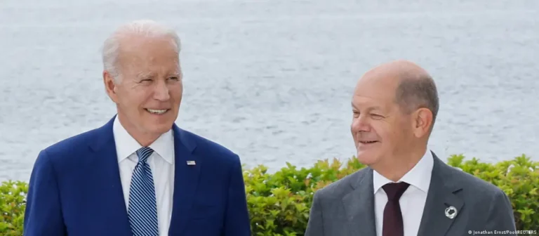 Biden y el canciller aleman