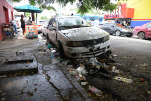 Chatarra en la capital