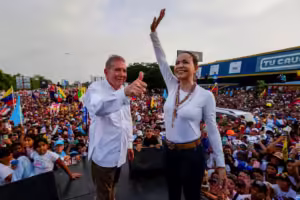 Edmundo y Maria Corina