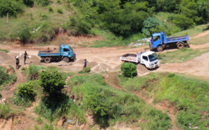 Extraccion materiales rio Masacre