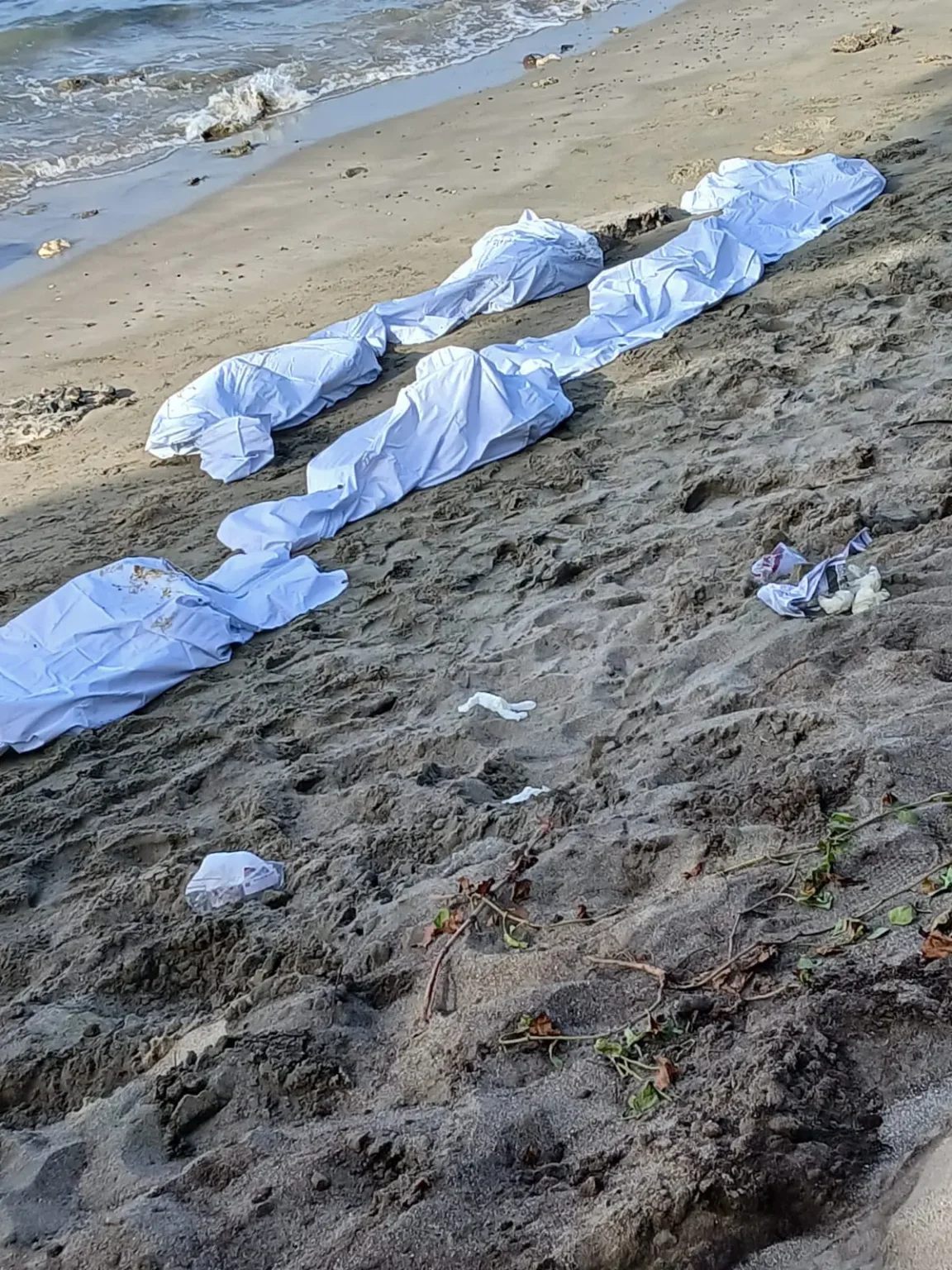 Cadaveres de africanos