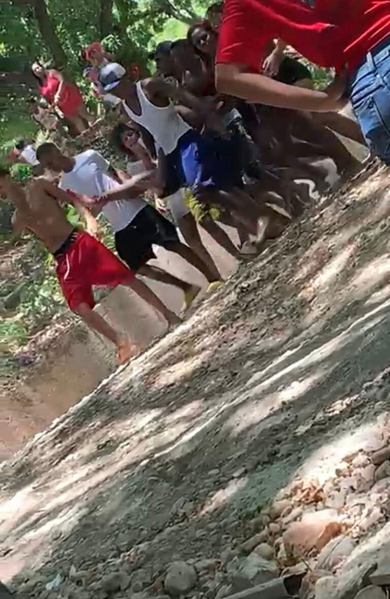 Tiros y puños en Loa Patos