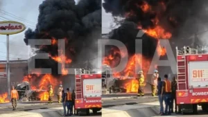 camion incendio
