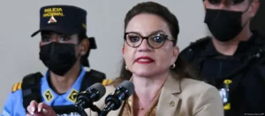 iomara Castro, presidenta de Honduras
