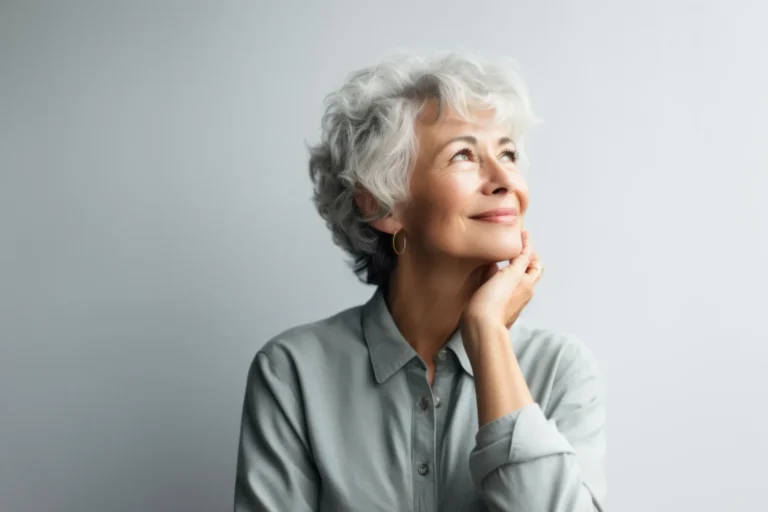 senior-woman-thinking-with-pensive-expression-against-wall-background-ai-generated-scaled