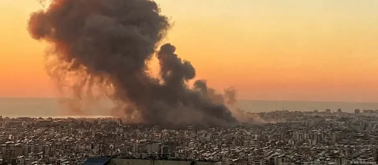 Bombardeo en Beirut