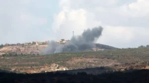 Bombardeo en Libano