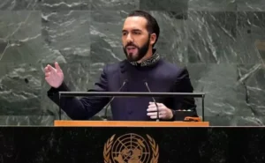 Bukele llama a la ONU respetar a los pueblos