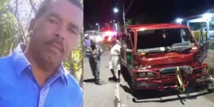 Camionero desgracia Azua