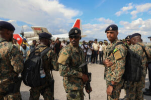 Policias de Jamaica y Belice
