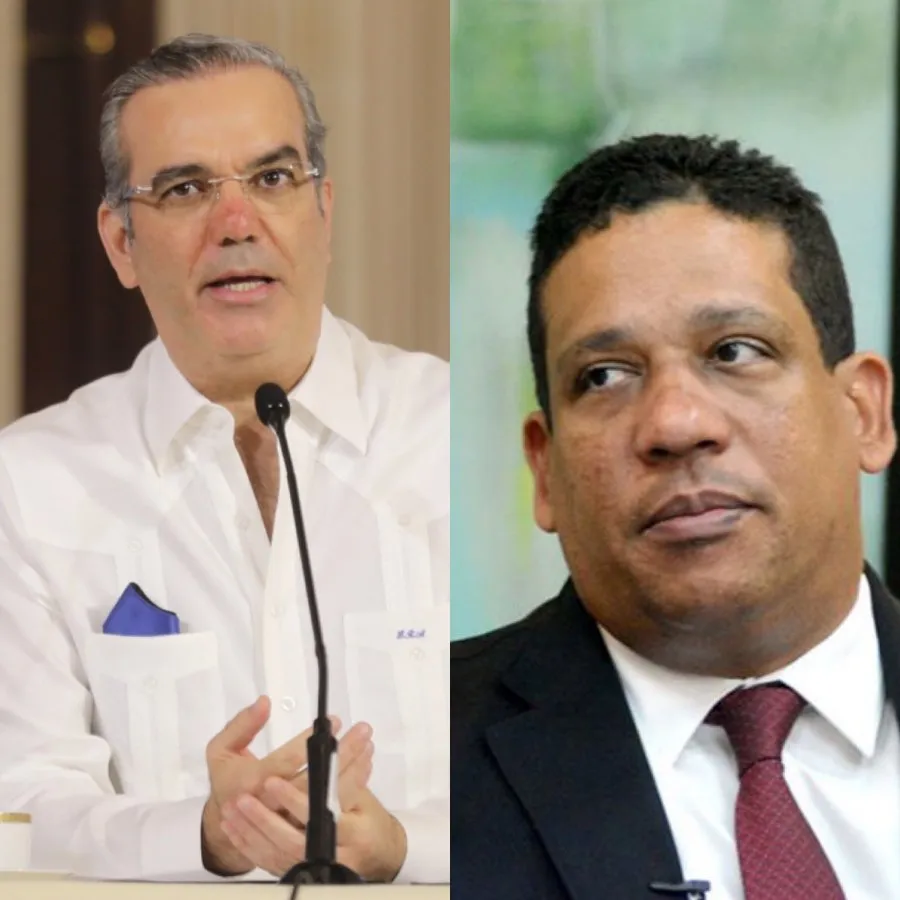 Abinader y Carlos Pimentel