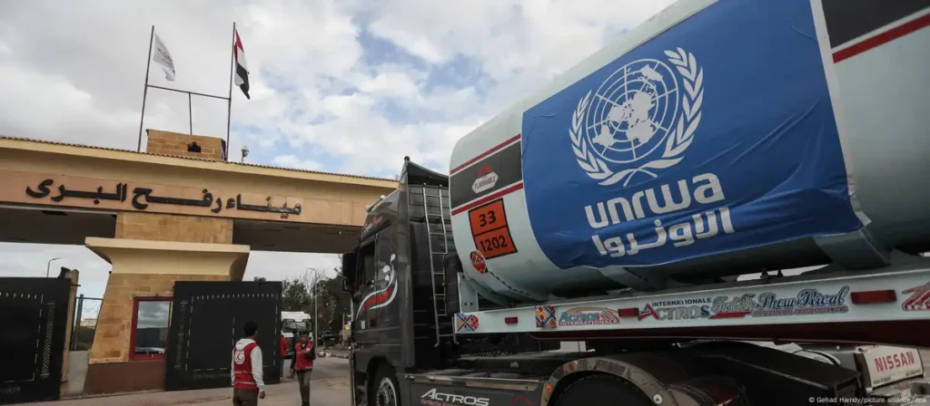 Camion de UNRWA