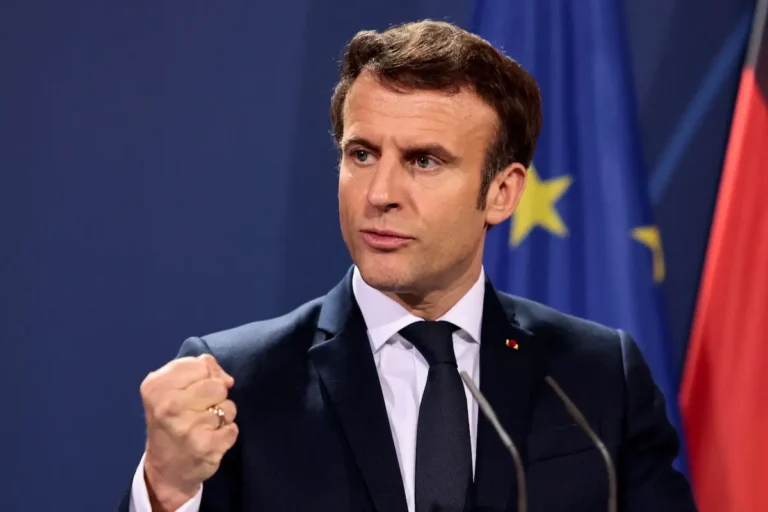 Enmanuel Macron, presidente de Francia