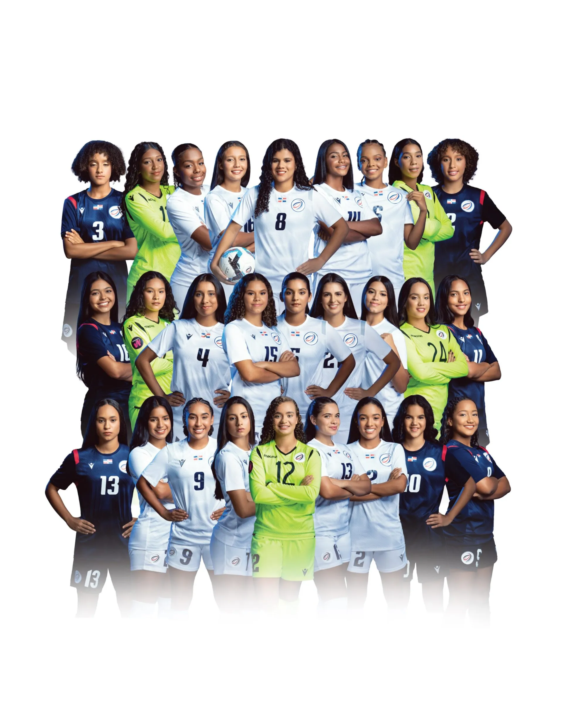 Equipo femenino de Futbol dominicano