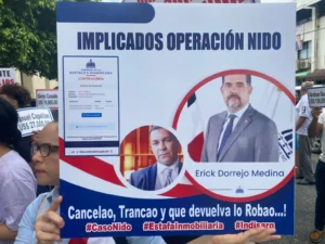 Erick Dorrejo Medina, acusado de estafar mobiliaria