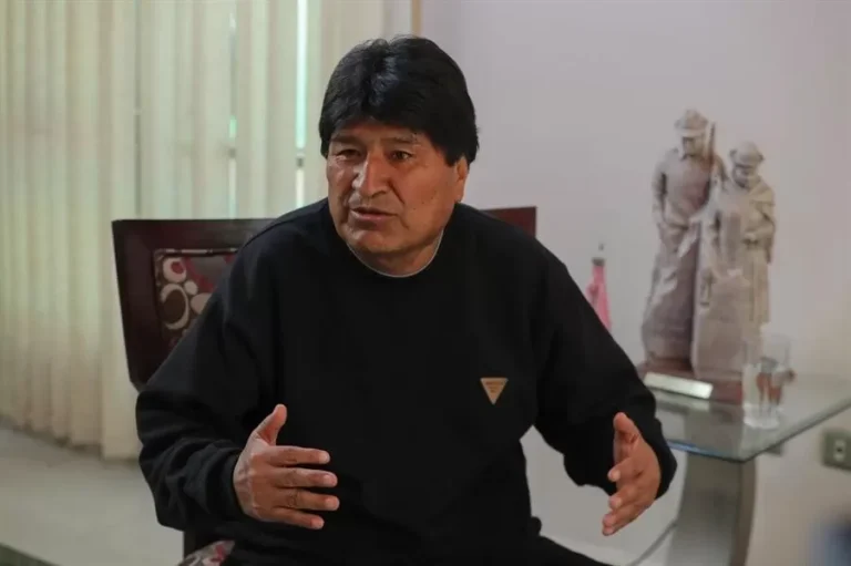 Evo Morales denuncia