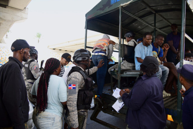 Haitianos repatriados