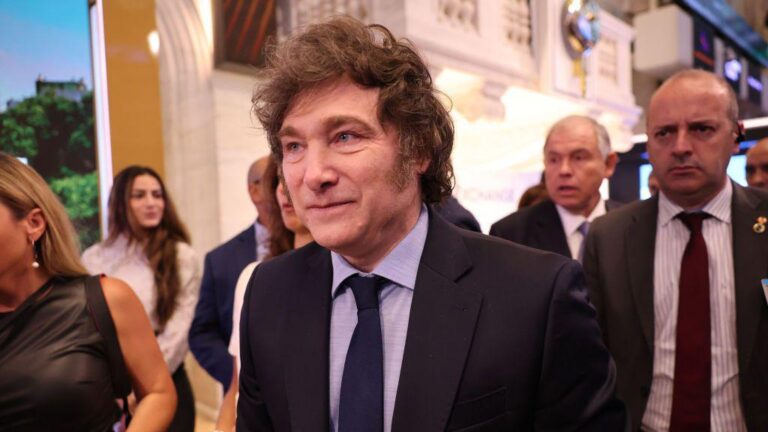 Javier Milei, presidente argentino