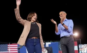 Kamala y Obama
