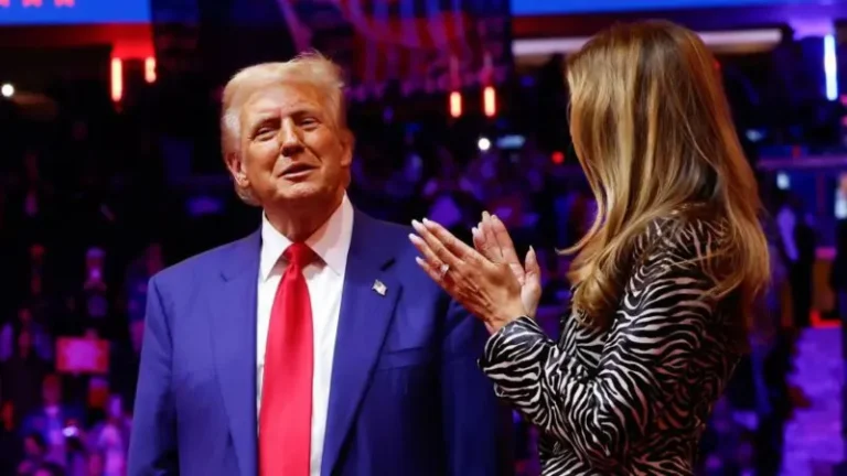 Trump y Melania en New York