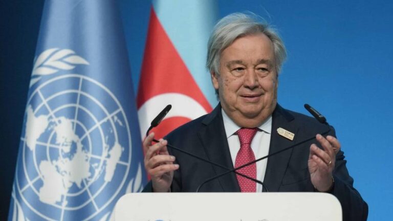 Antonio Guterres, sec. gral. ONU