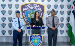 La ministra de Interior y Policia Faride