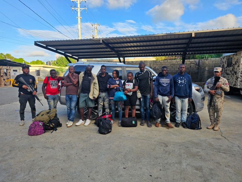 Migrantes haitianos detenidos en RD