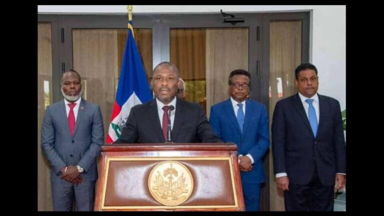 Nuevo canciller haitiano