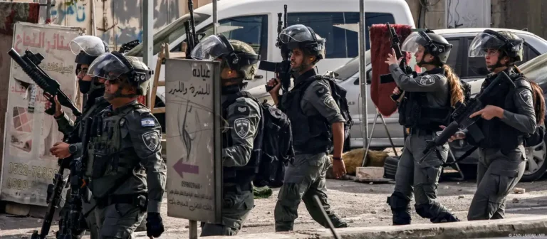 Soldados israelíes en Cisjordania