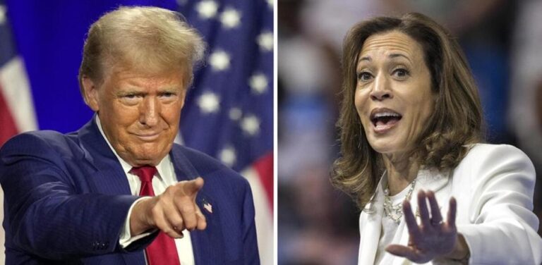 Trump y Kamala 2024