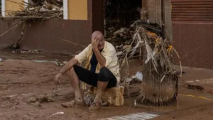 Victima de las lluvias Valencia