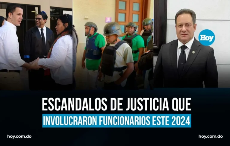 Escandalos de la justicia RD