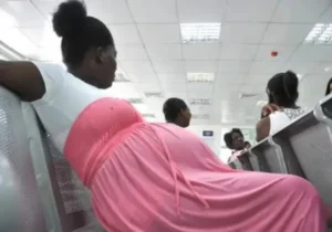 Parturientas haitianas