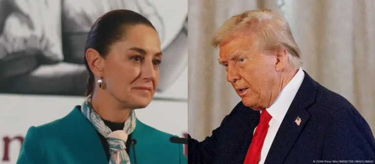 Sheimbaum y Trump