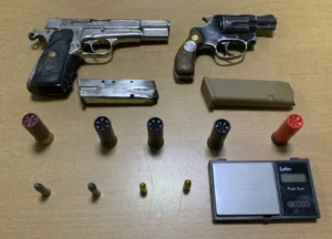 Armas confiscadas