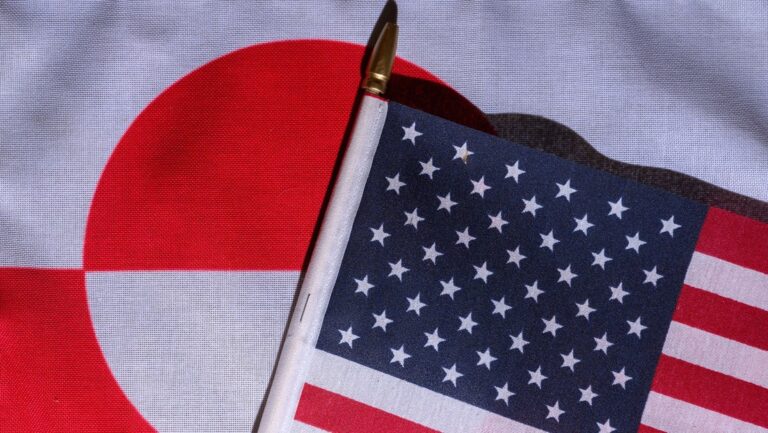 Banderas Dinamarca-USA