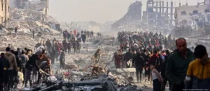 Destruccion en Gaza