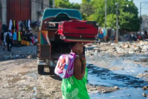 Mujer haitiana