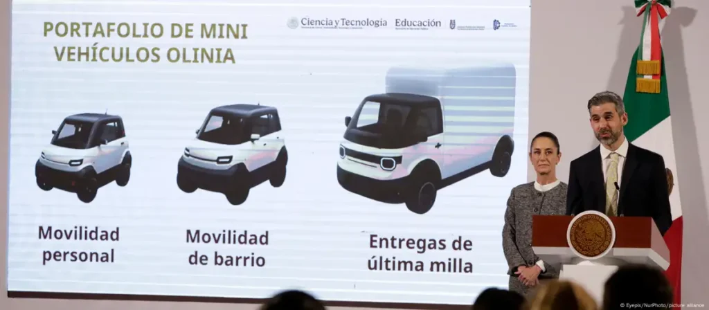 Olinia, el carro electrico de Mexico