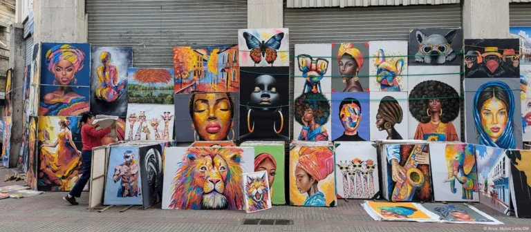 Pinturas haitianas en RD