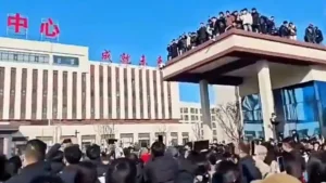 Protestas en China