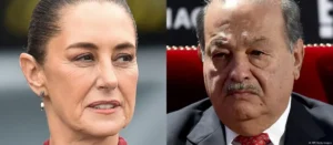 Sheinbaum y Carlos Slim