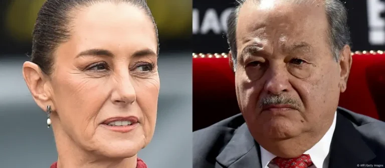 Sheinbaum y Carlos Slim
