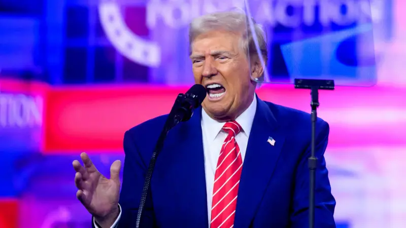 Trump jura como pte.