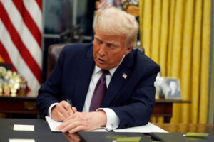 Trump y orden ejecutiva