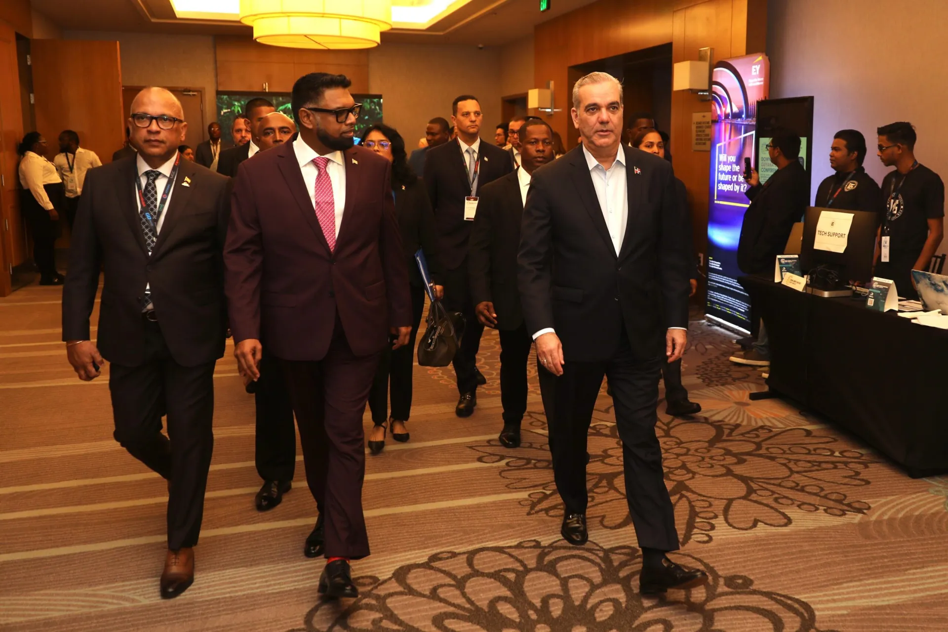 Abinader en Guyana 2025